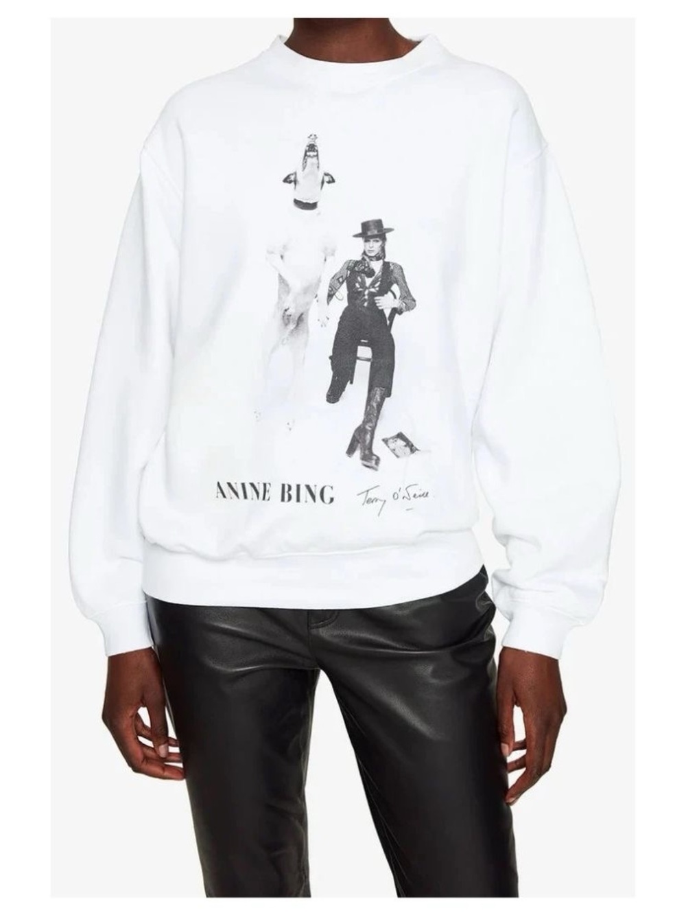 Anine Bing x Terry O'Neill David Bowie Ramona Sweatshirt